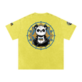 The zen Snow Washed Oversized Cotton T-Shirt