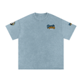 The zen Snow Washed Oversized Cotton T-Shirt