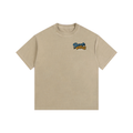 Suck My Tuna Plain Vintage Washed Oversized Cotton T-Shirt