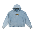 Suck My Tuna Vintage Washed Frayed-Hem Hoodie