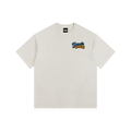 Shred Skull Vintage Washed Oversized Cotton T-Shirt