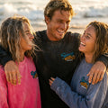 Suck Ny Tuna Sunfade Drop-Shoulder Sweatshirt Cotton
