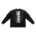 Sunfade Hand Nazara Edition - Frayed Faux Two-Piece T-Shirt