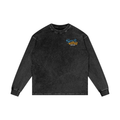 Suck My Tuna - Acid Wash Oversize Long Sleeve T-Shirt