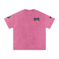 The zen Snow Washed Oversized Cotton T-Shirt