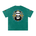 The zen Snow Washed Oversized Cotton T-Shirt