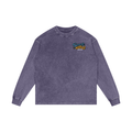 Suck My Tuna - Acid Wash Oversize Long Sleeve T-Shirt