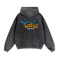 Zip-Through Boxy Fleece Hoodie