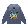 The Suck My Tuna Sunfade Drop Shoulder Cotton Sweatshirt