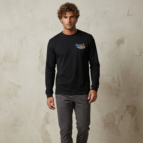 Suck My Tuna Non-Shrink Year-Round Surf Long-Sleeve Sweatshirt