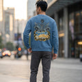 The Suck My Tuna Sunfade Drop Shoulder Cotton Sweatshirt