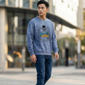 The Suck My Tuna Sunfade Drop Shoulder Cotton Sweatshirt