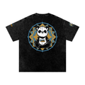 The zen Snow Washed Oversized Cotton T-Shirt