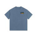 Suck My Tuna Plain Vintage Washed Oversized Cotton T-Shirt