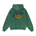 Zip-Through Boxy Fleece Hoodie