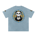 The zen Snow Washed Oversized Cotton T-Shirt