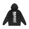 Suk My Tuna - Nazara Edition Snow Washed Loose Fit Cotton Hoodie