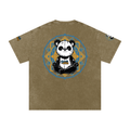 The zen Snow Washed Oversized Cotton T-Shirt
