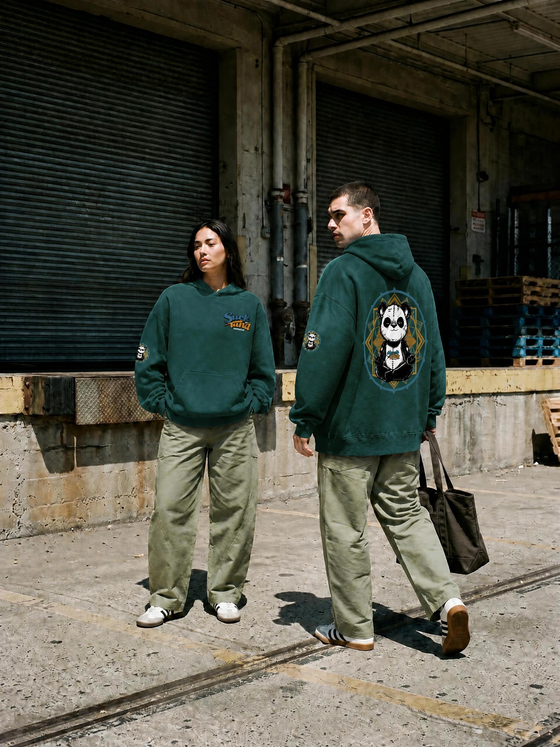 The Zen Heavyweight Sunfade Oversized Hoodie
